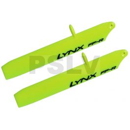 LX61504-SP-R   Lynx Main Blade 150 mm Stretch Bullet 130X Replica Yelow